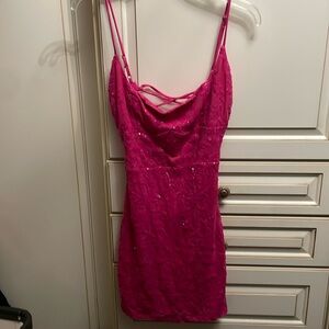 Windsor prom/formal dress. Fushia-pink.